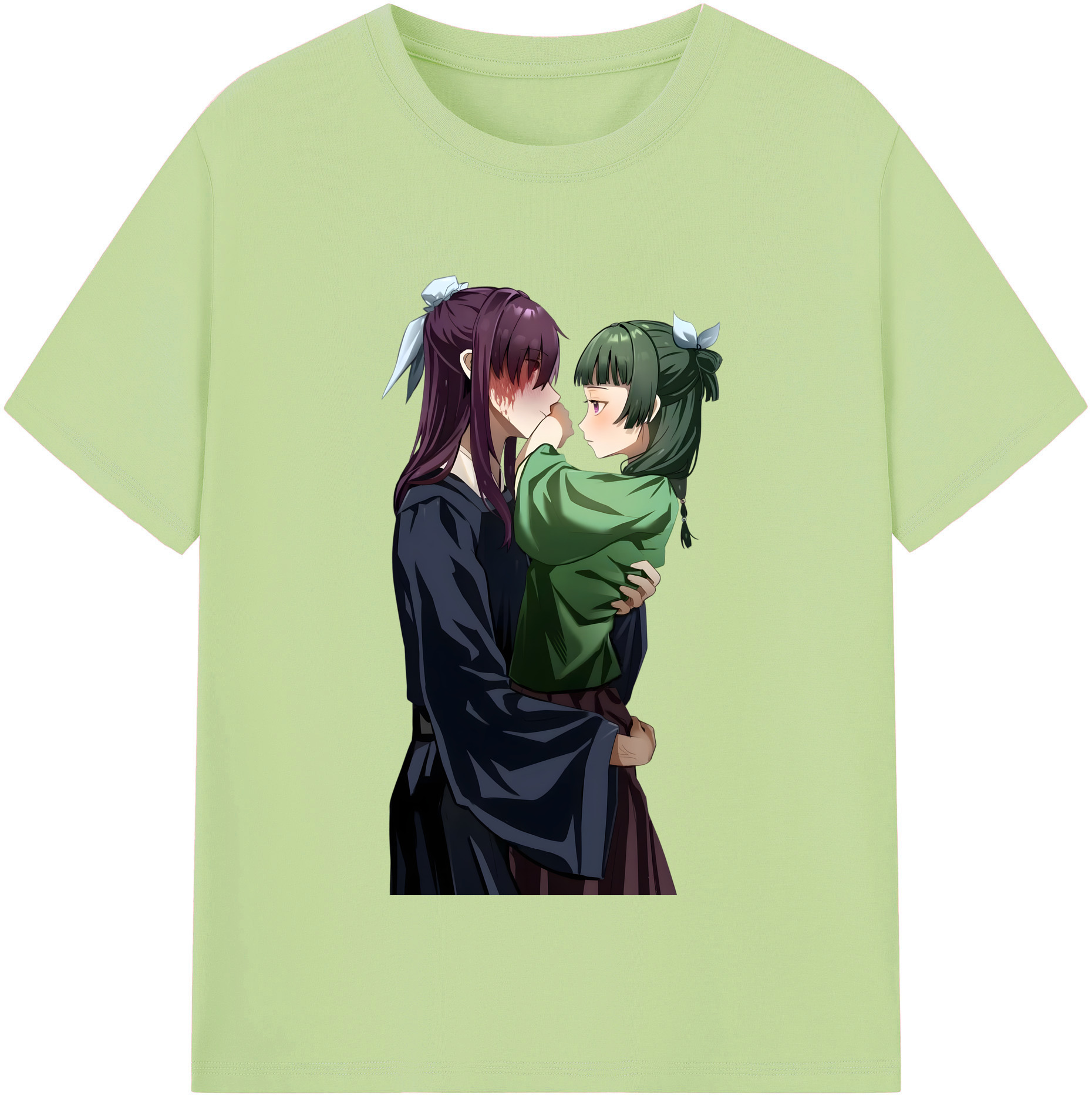 （画像用） 薬屋のひとりごと The Apothecary Diaries 綿100％半袖Tシャツ（フロントプリント）